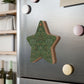 Wooden Christmas Ornaments inspired by William Morris - Flower Garden Collection