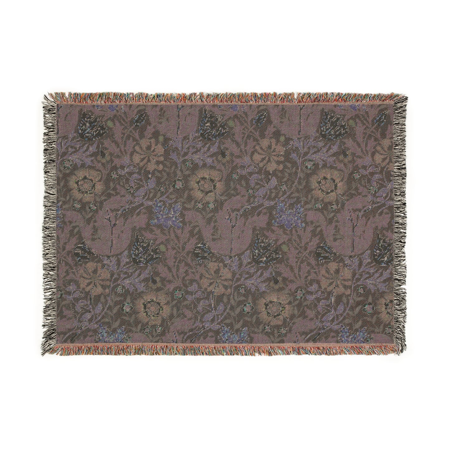 woven-cotton-blanket-william-morris-compton-bluebell-cottage-5