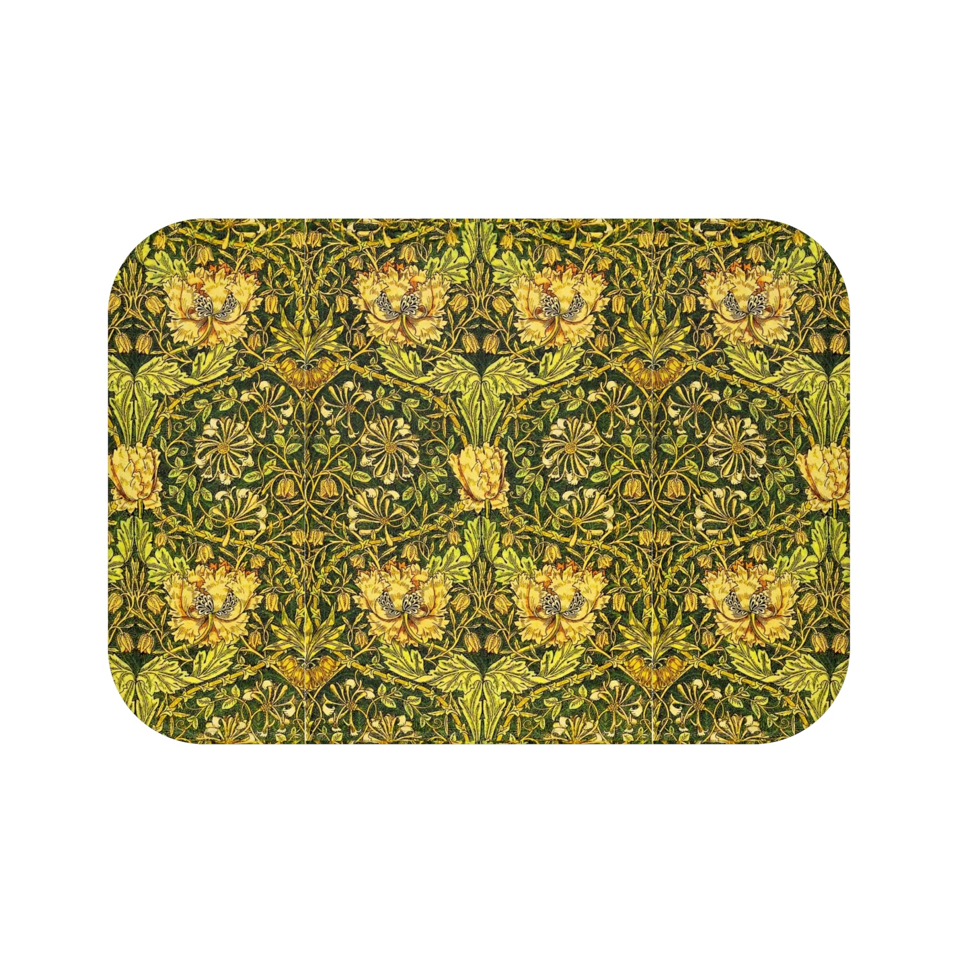 microfibre-bath-mat-william-morris-honeysuckle-collection-gold-1