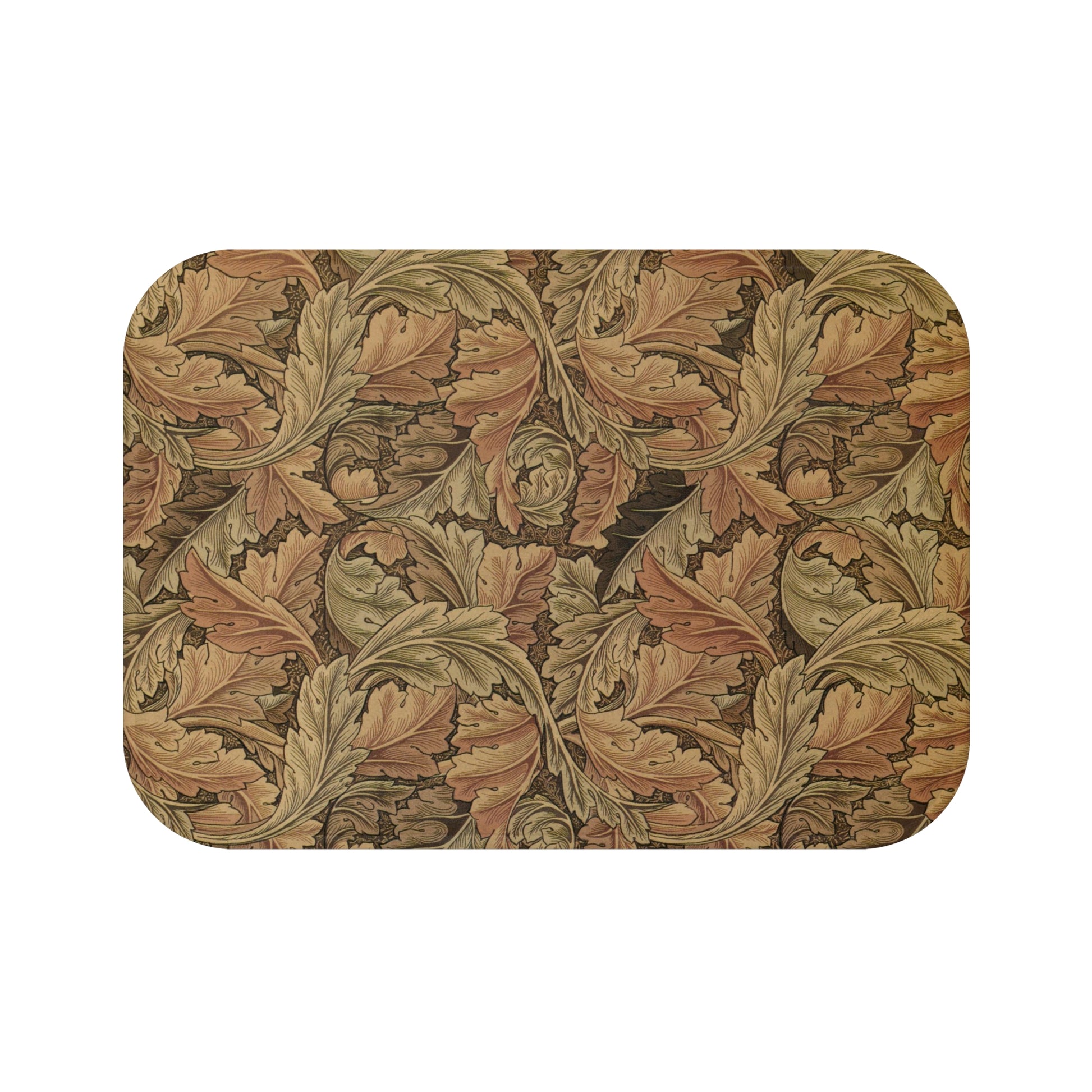 microfibre-bath-mat-inspired-by-william-morris-acanthus-brown-1