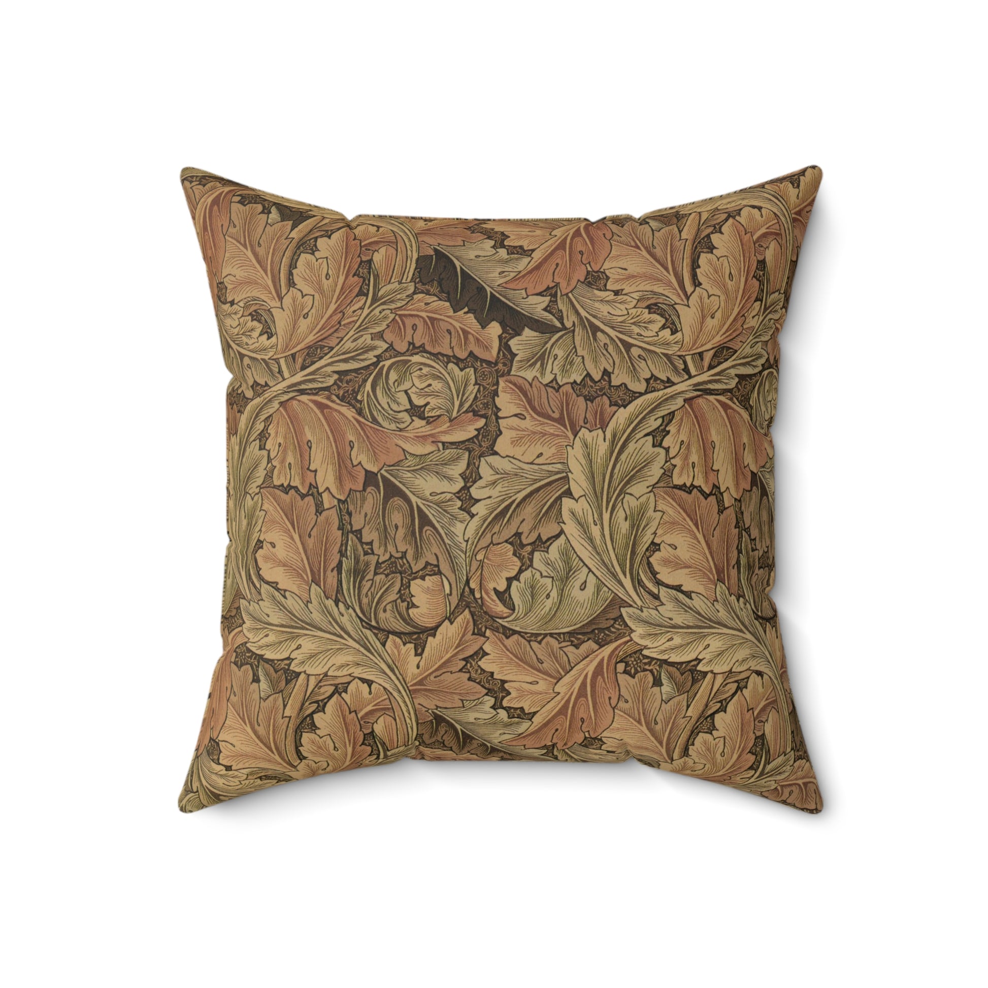 william-morris-co-faux-suede-cushion-acanthus-collection-brown-4