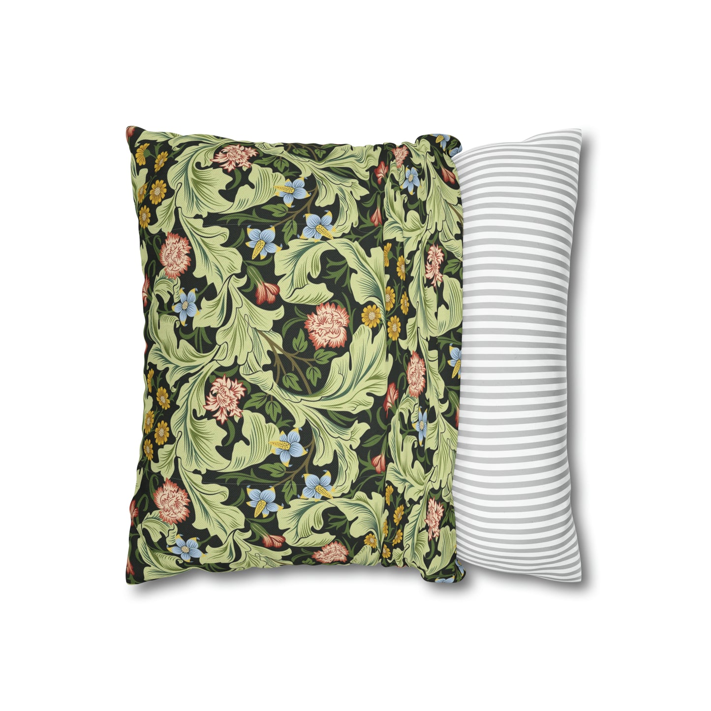william-morris-co-spun-poly-cushion-cover-leicester-collection-green-2