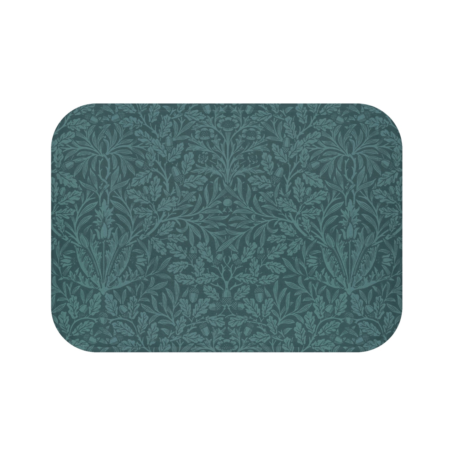 microfibre-bath-mat-william-morris-acorns-oak-leaves-teal-1