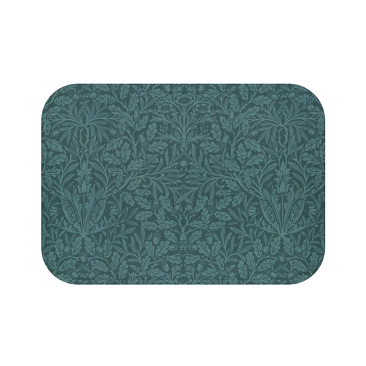 microfibre-bath-mat-william-morris-acorns-oak-leaves-teal-1