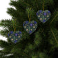 Ceramic Ornaments, 2-Side Print, (1pc, 3pcs, 5pcs, 10pcs)