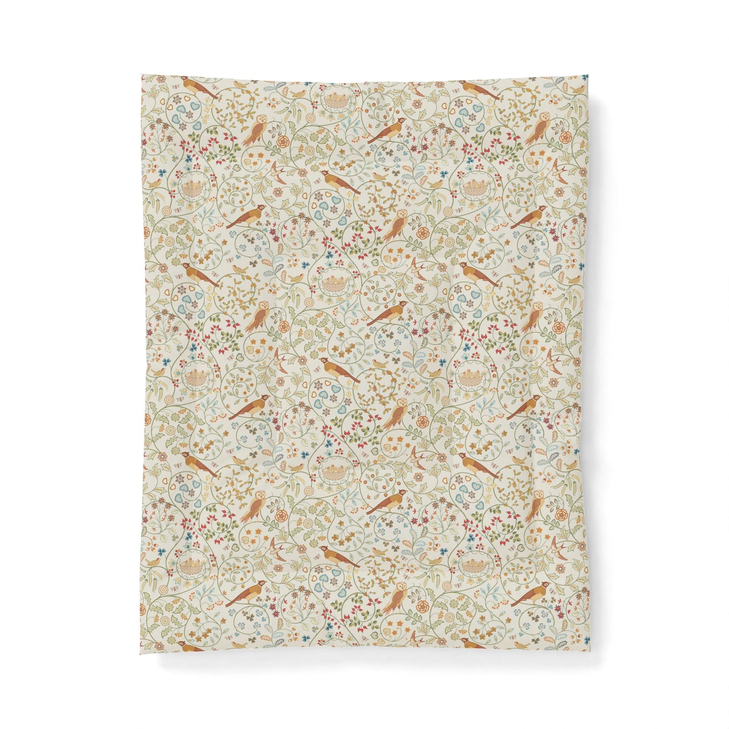 Cotton Comforter inspired by William Morris - Newill Collection (Day)