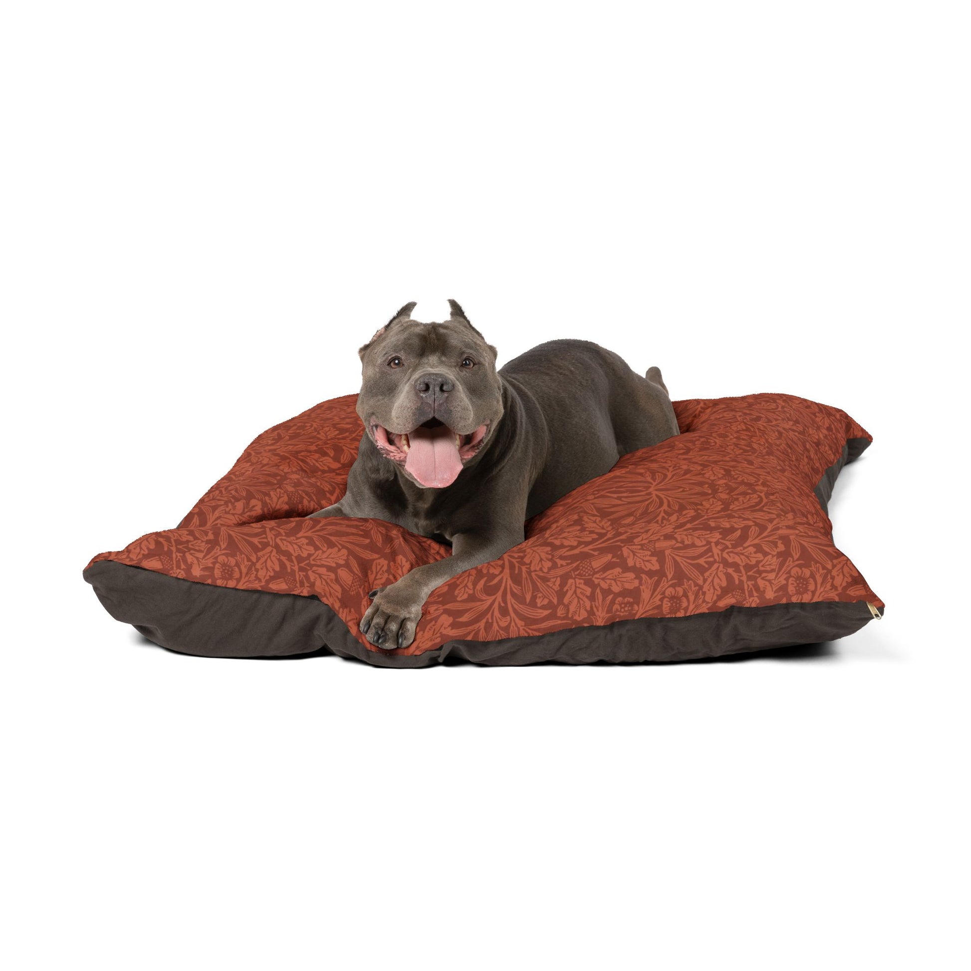 dog-bed-by-william-morris-acorns-and-oak-leaves-collection-rust-6
