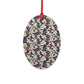 Wooden Christmas Ornaments inspired by William Morris -