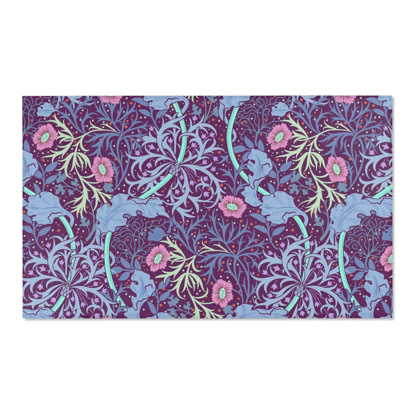 area-rugs-william-morris-seaweed-collection-pink-flower-6