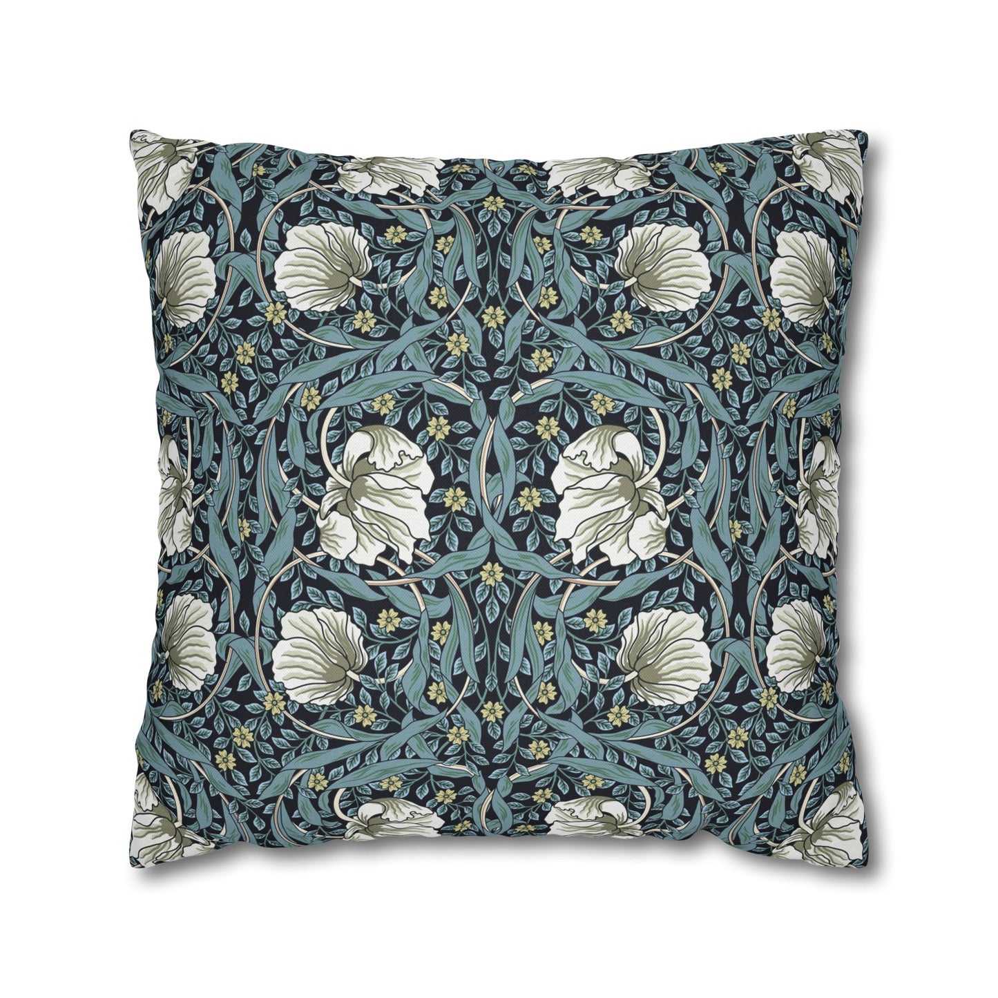 Cushion Cover inspired by William Morris - Pimpernel Collection (Slate)