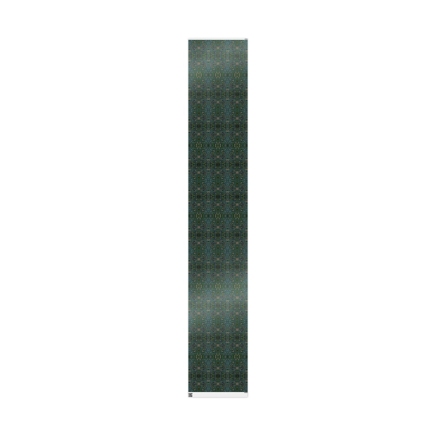 Gift Wrapping Paper inspired by William Morris - Violet & Columbine Collection (Green)