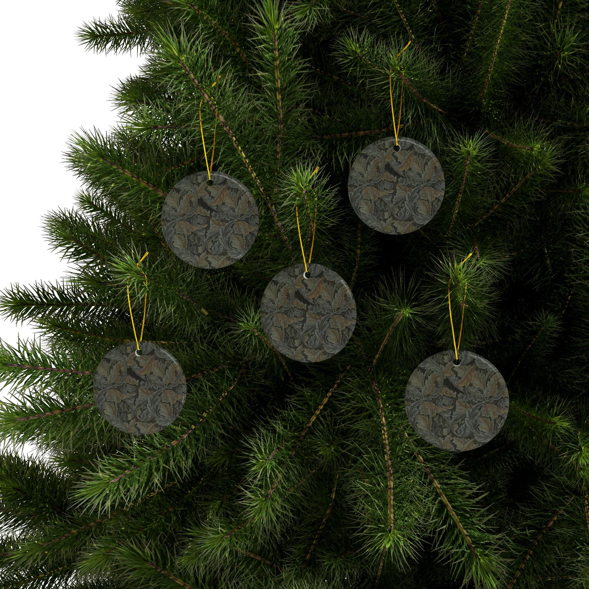 christmas-ornaments-william-morris-acanthus-grey-1-3-5-10-40