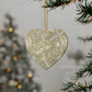 Ceramic Christmas Ornaments inspired by William Morris - Windrush Collection (Brook) - Double Sided Print: 1pc, 3pcs, 5pcs, 10pcs
