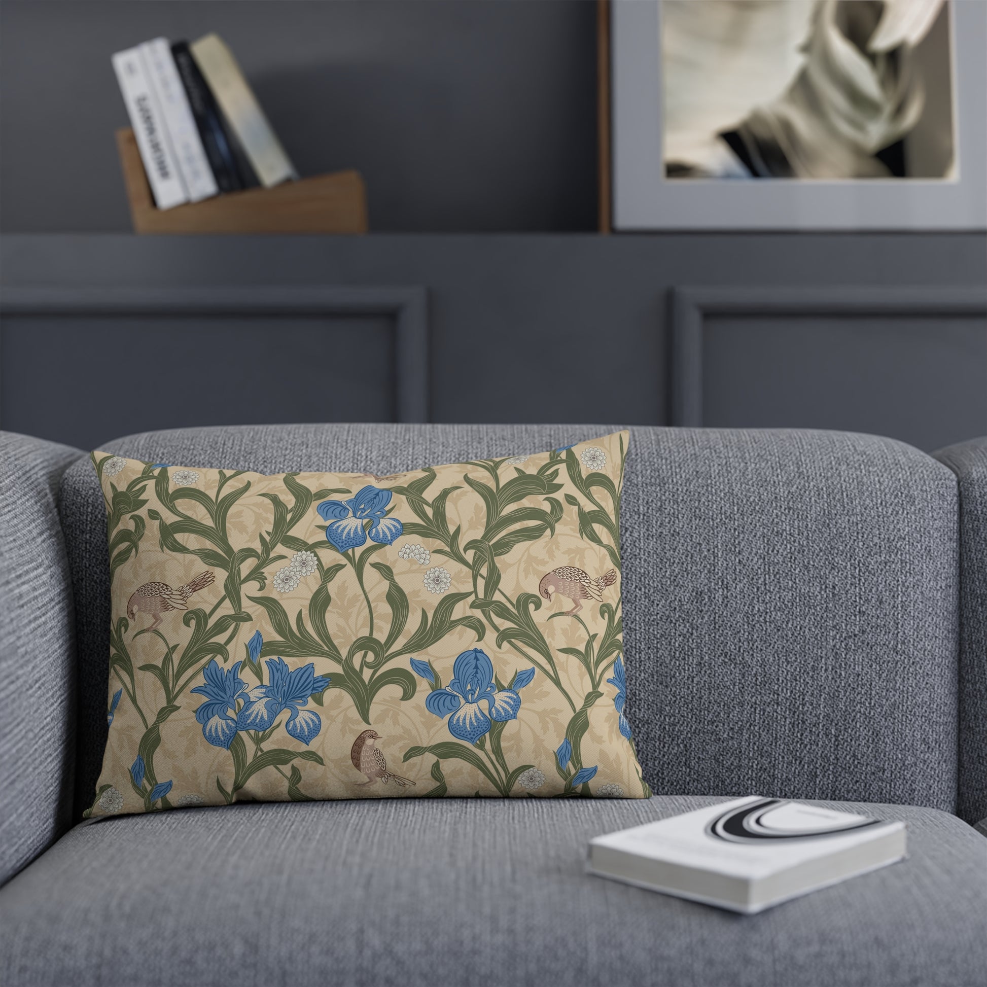 cotton-drill-cushion-inspired-by-william-morris-blue-iris-collection-14