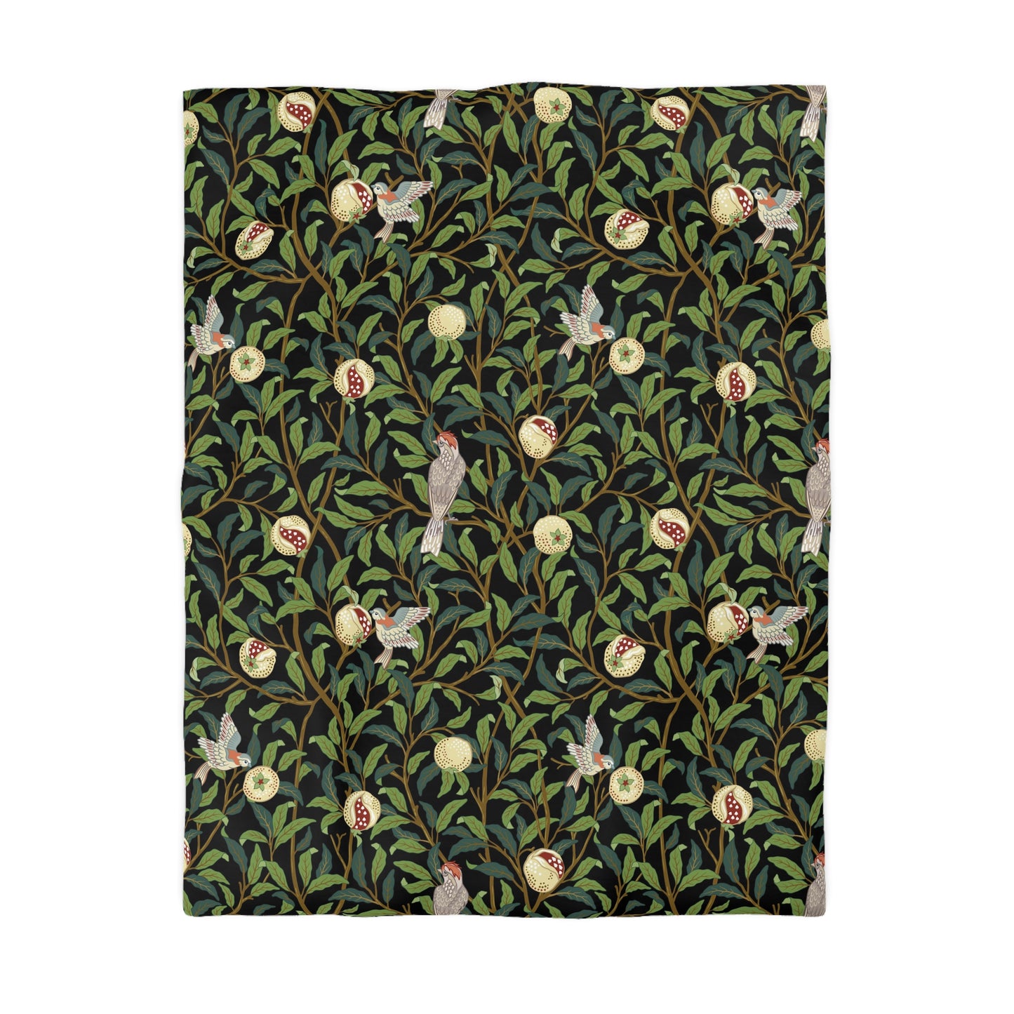 william-morris-co-microfibre-duvet-cover-bird-and-pomegranate-collection-onyx-14