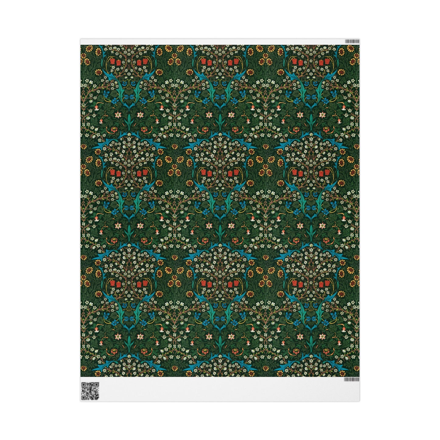 Gift Wrapping Paper inspired by William Morris - Tulip Collection
