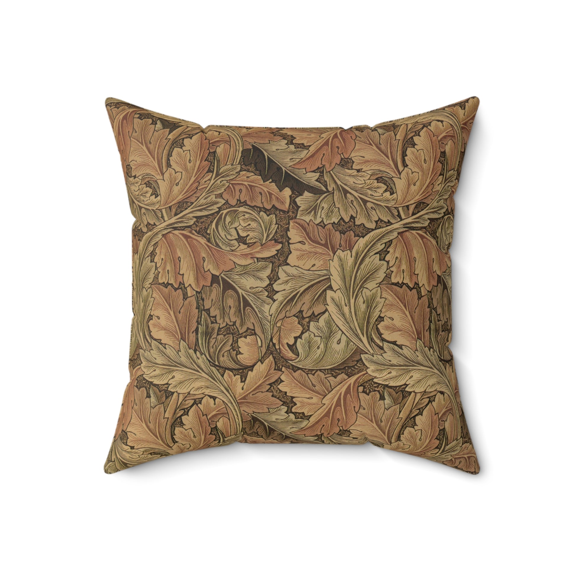 william-morris-co-faux-suede-cushion-acanthus-collection-brown-8