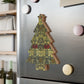 Wooden Christmas Ornaments inspired by William Morris - Tulip & Rose Collection