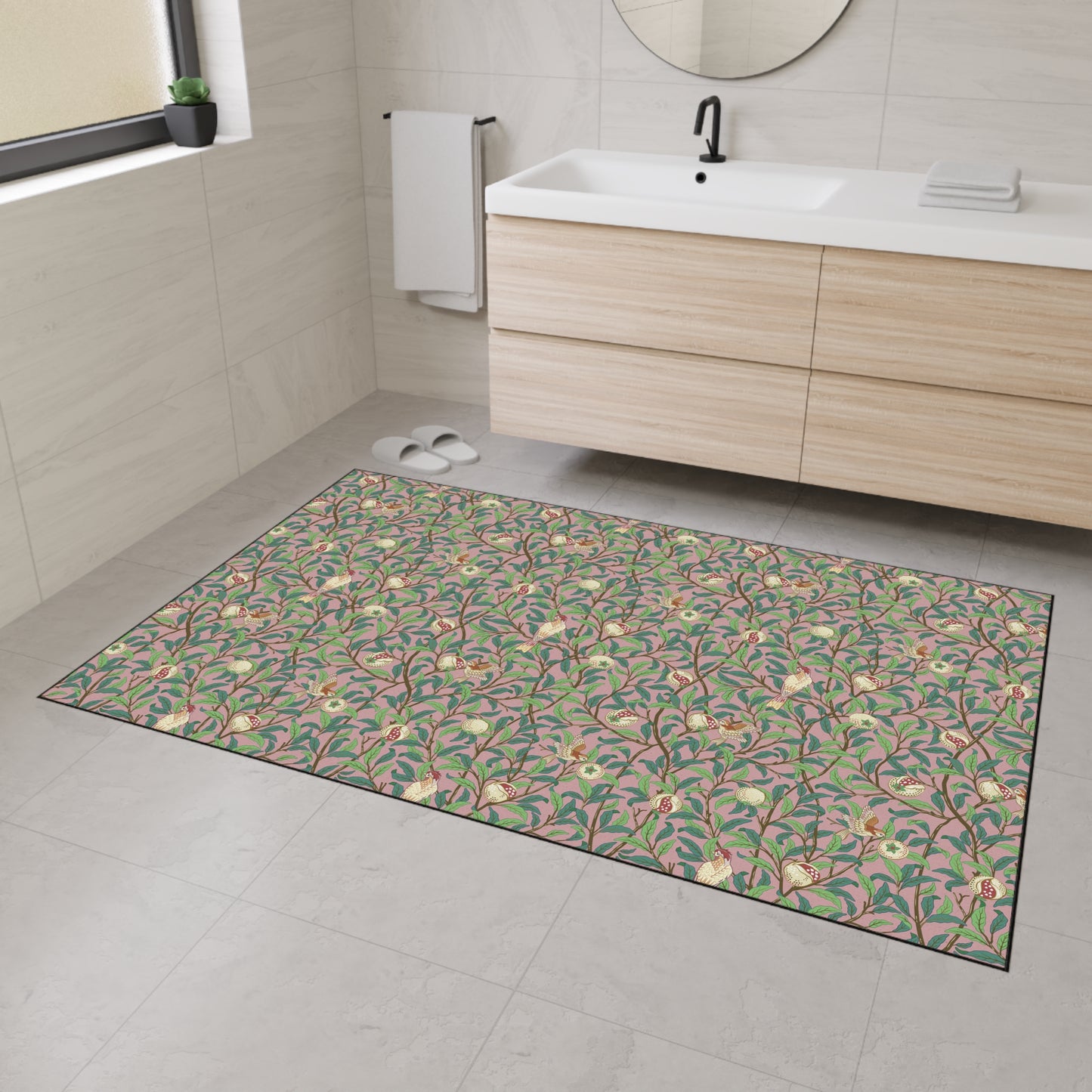 william-morris-co-heavy-duty-floor-mat-bird-and-pomegranate-collection-rosella-8