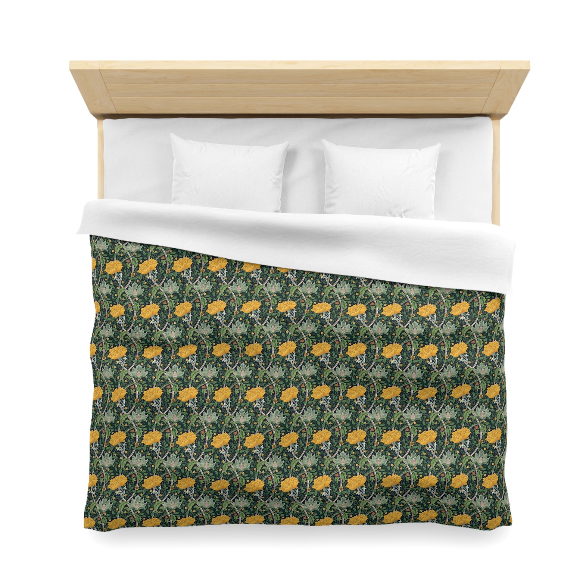 william-morris-co-microfibre-duvet-cover-chrysanthemum-collection-yellow-9