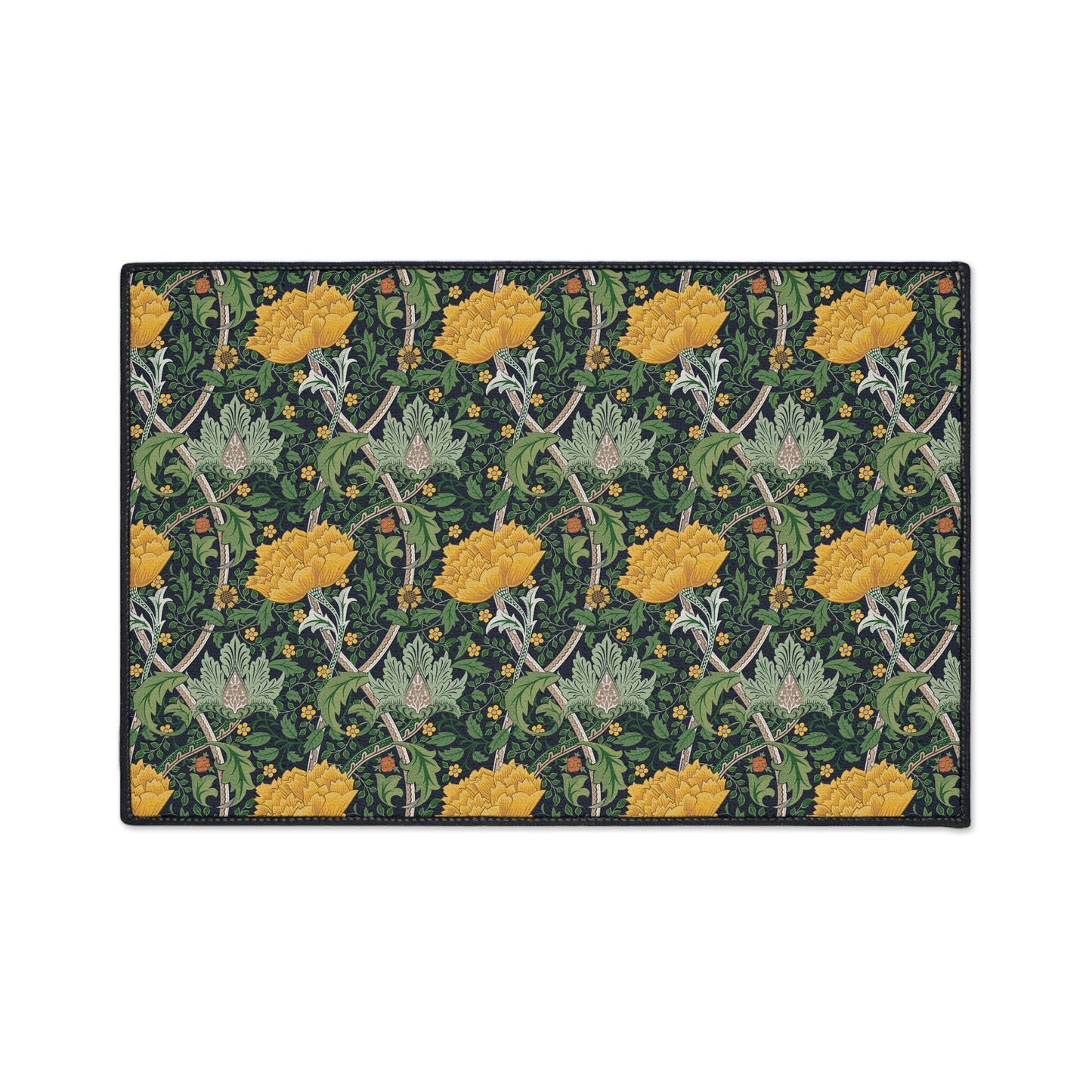 Heavy Duty Floor Mat inspired by William Morris -