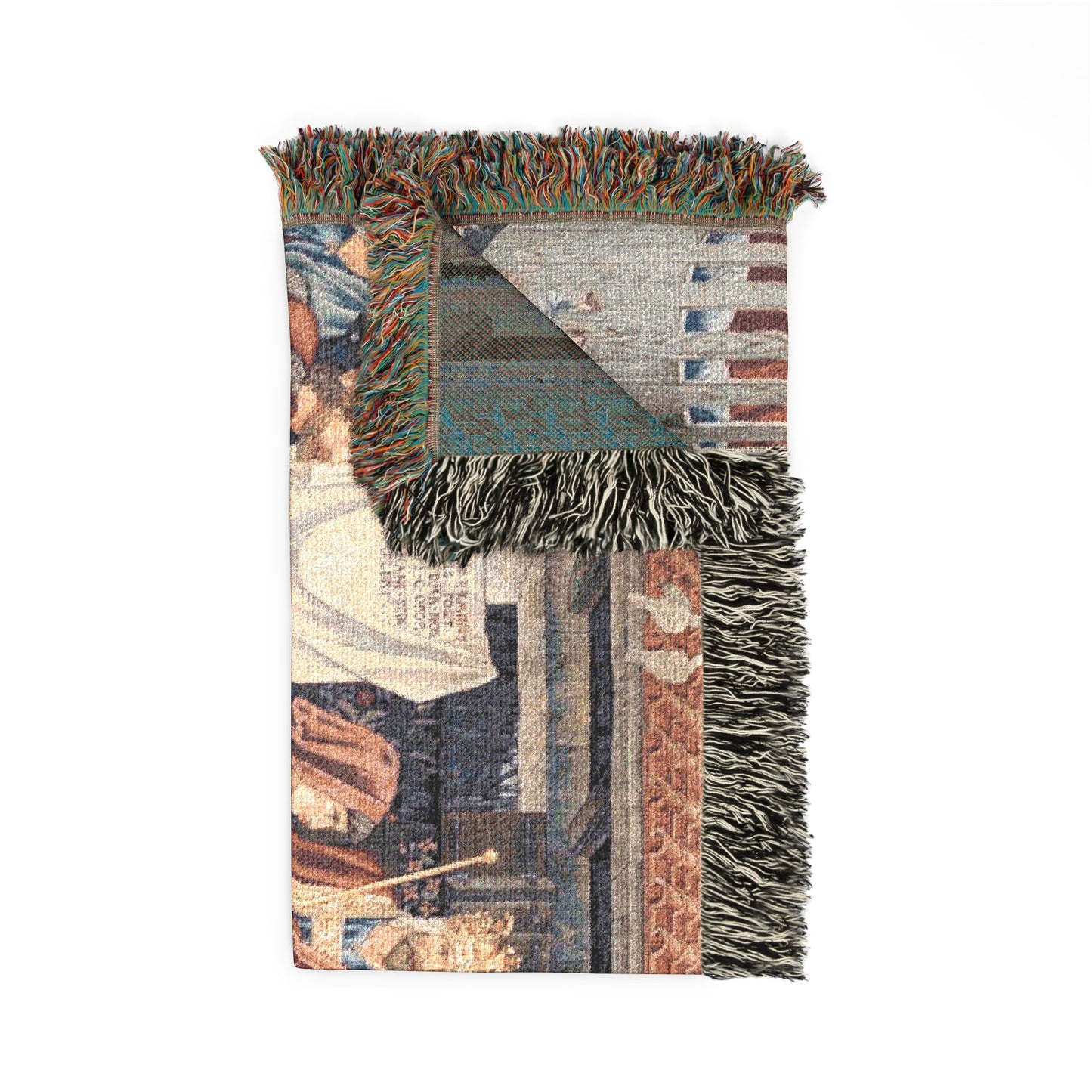 Vintage Woven Blanket - Tapestry Art for Cozy Living Spaces