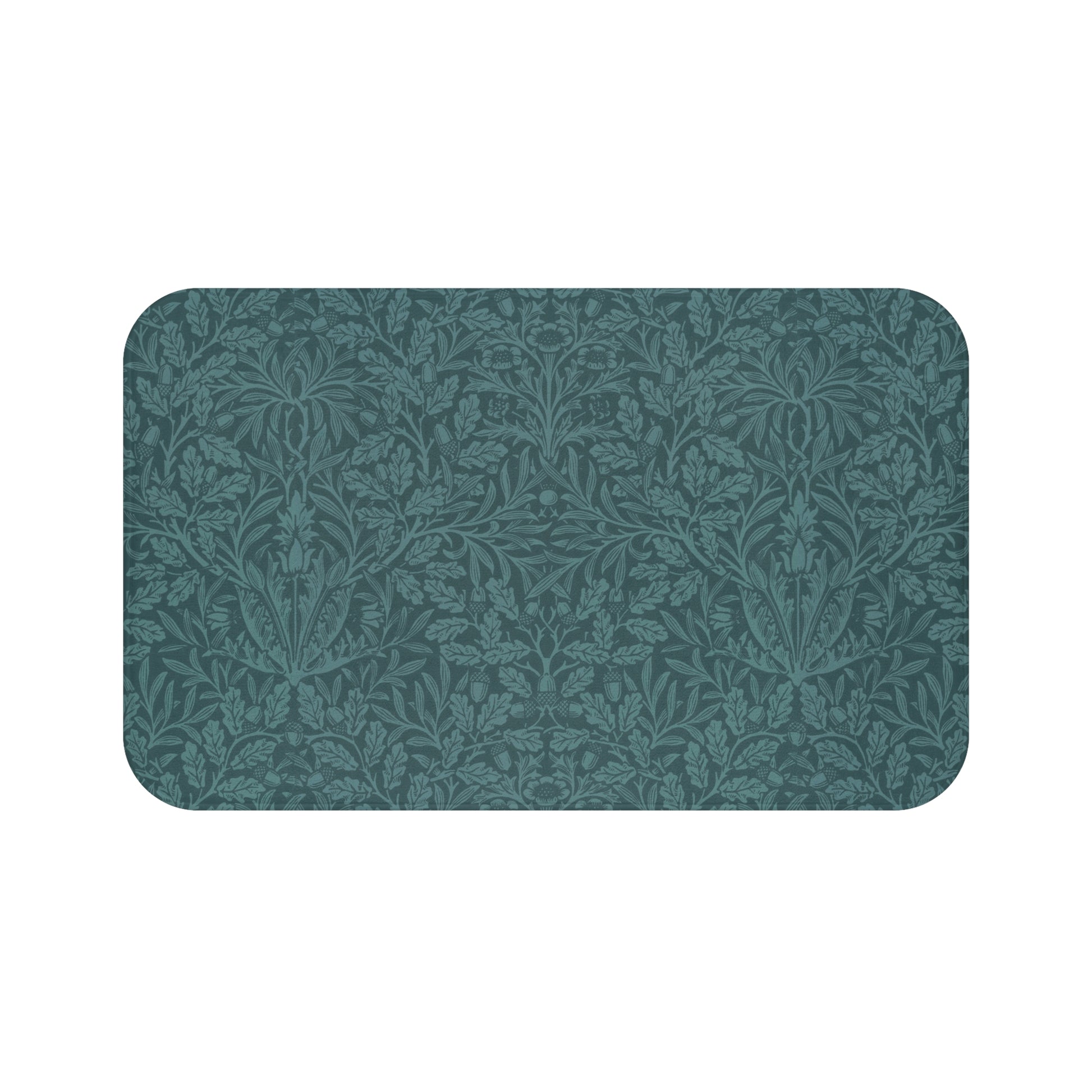 microfibre-bath-mat-william-morris-acorns-oak-leaves-teal-3