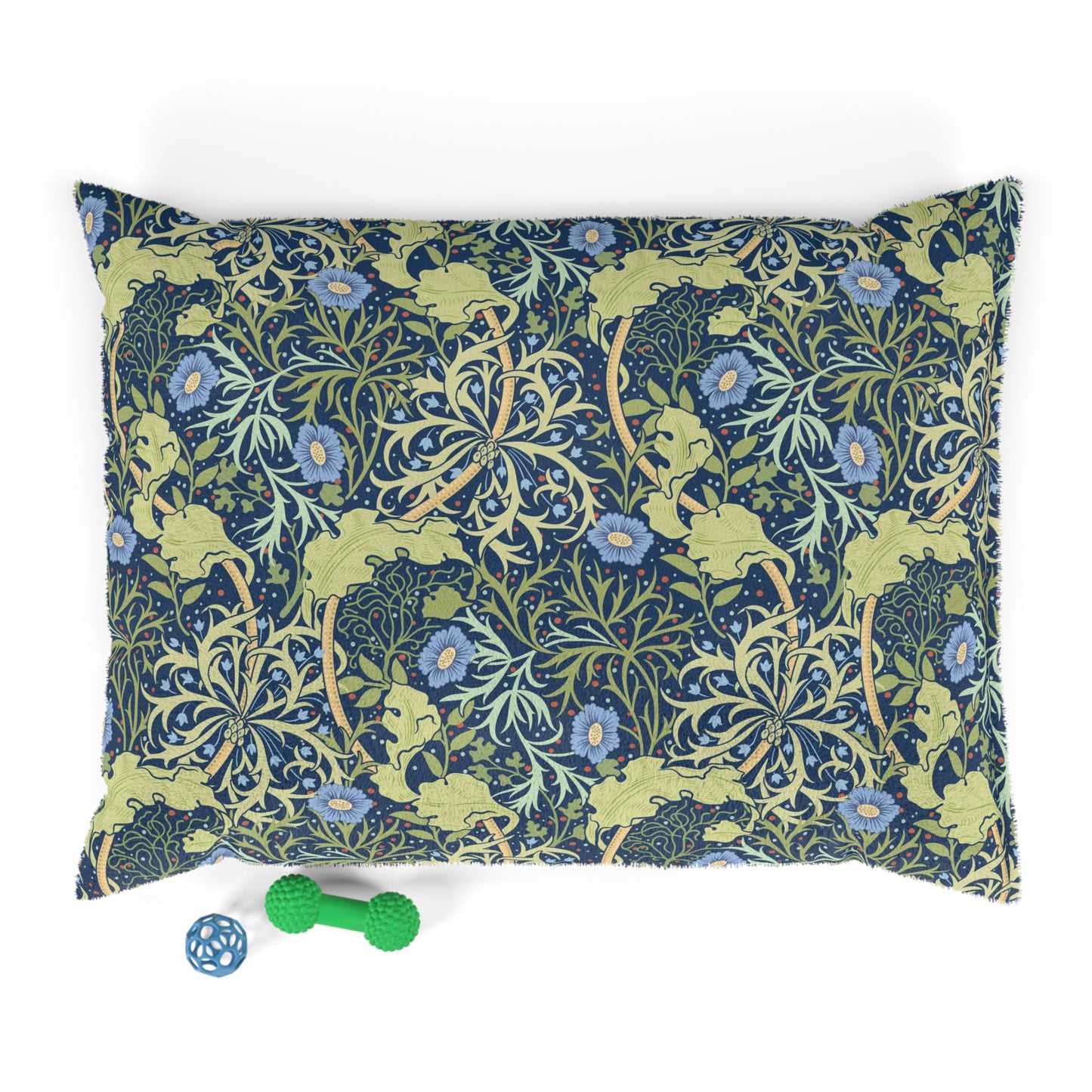william-morris-co-pet-bed-seaweed-collection-blue-flowers-3