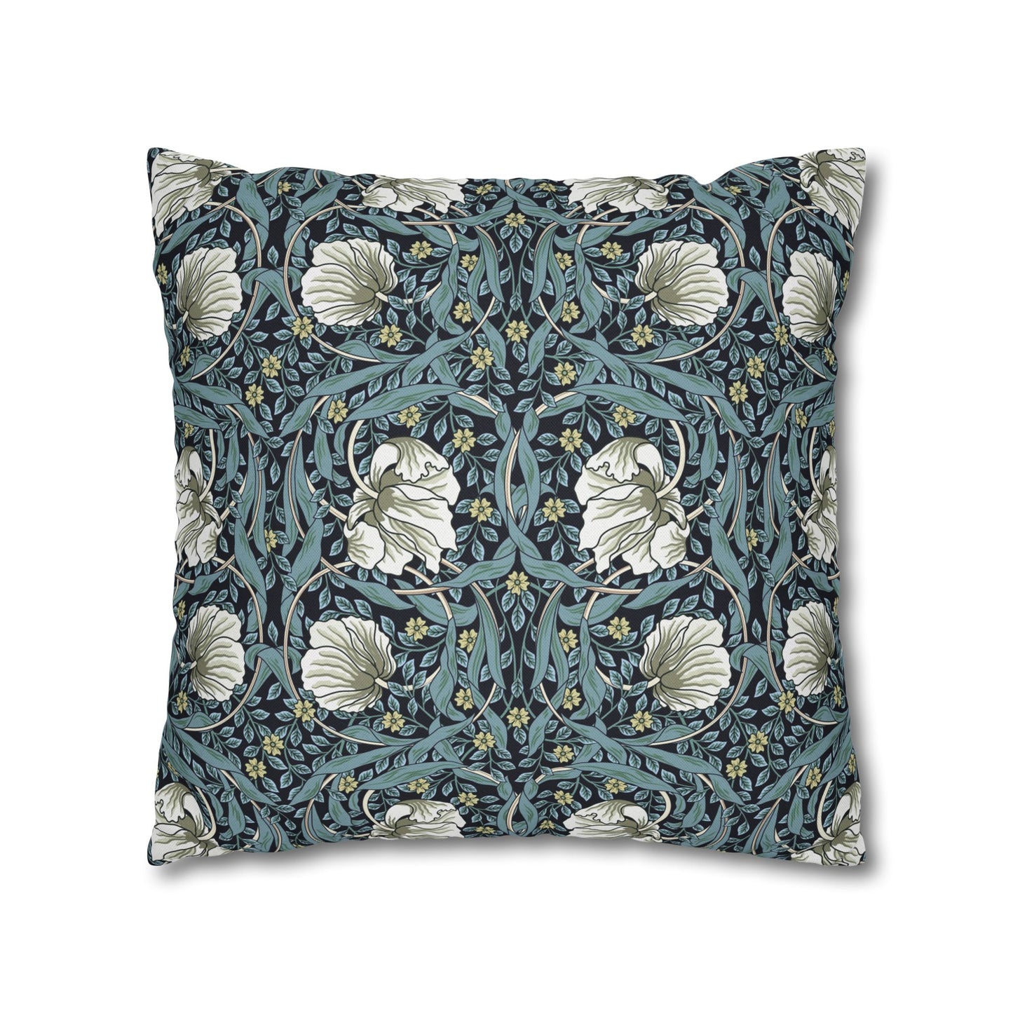 Cushion Cover inspired by William Morris - Pimpernel Collection (Slate)