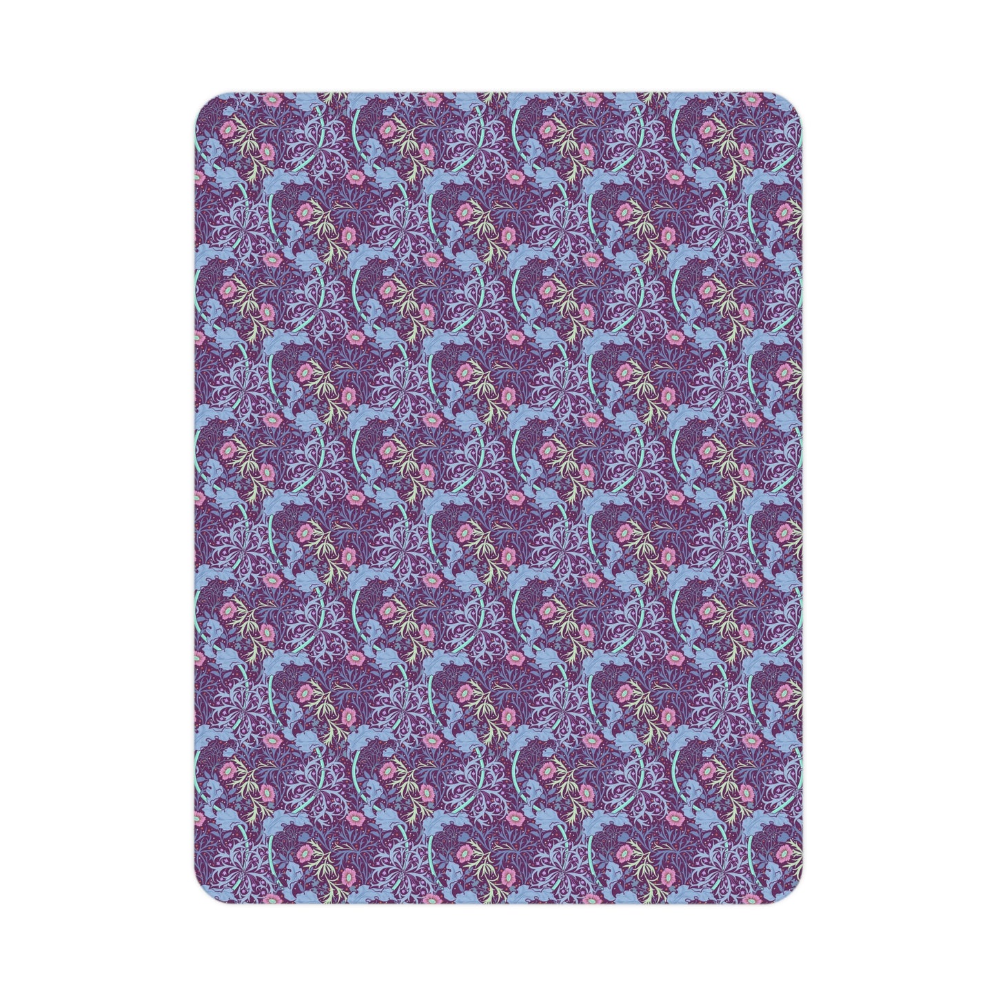 toddler-blanket-by-william-morris-seaweed-collection-pink-flower-3