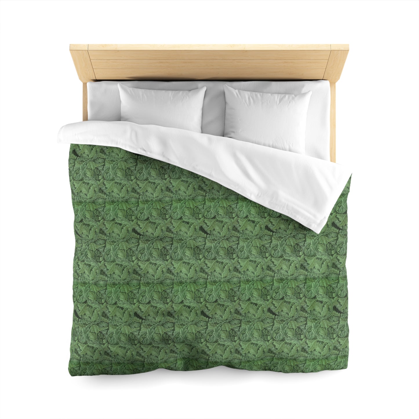 Duvet Cover inspired by William Morris - Acanthus Collection (Green)