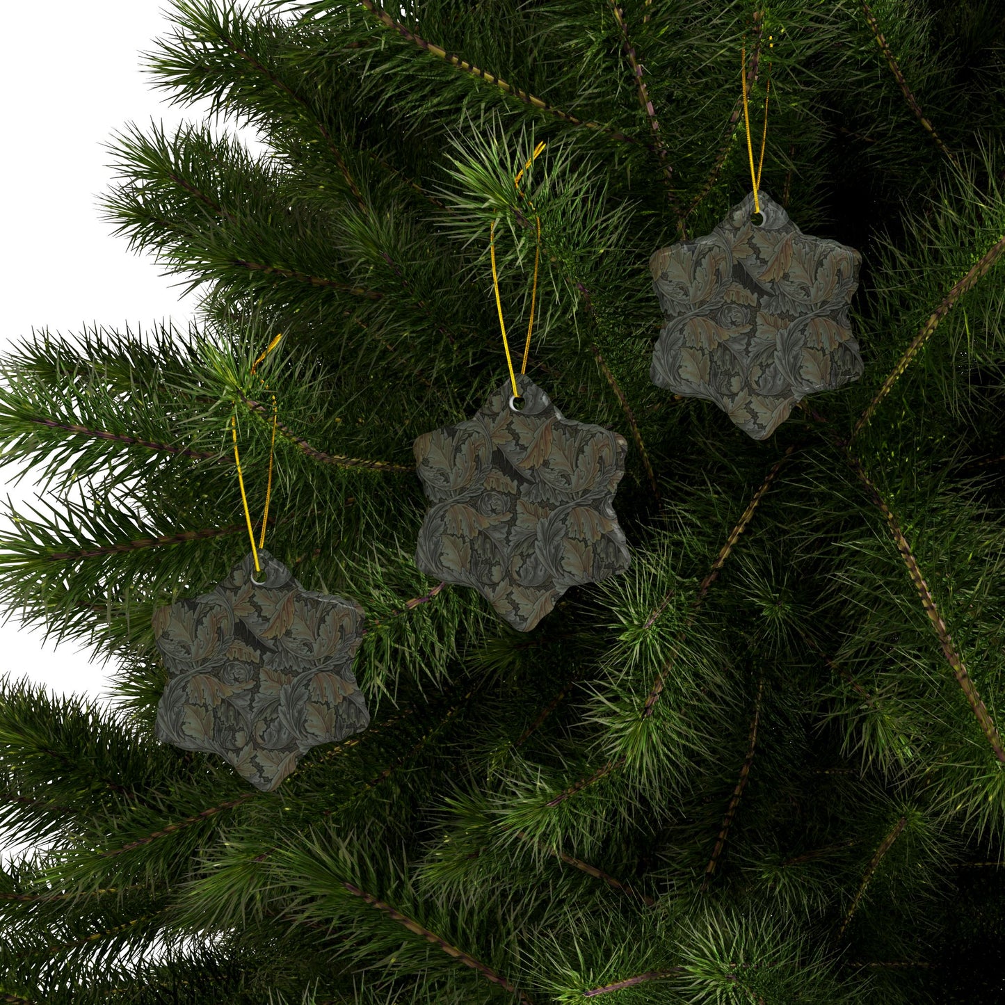 christmas-ornaments-william-morris-acanthus-grey-1-3-5-10-37