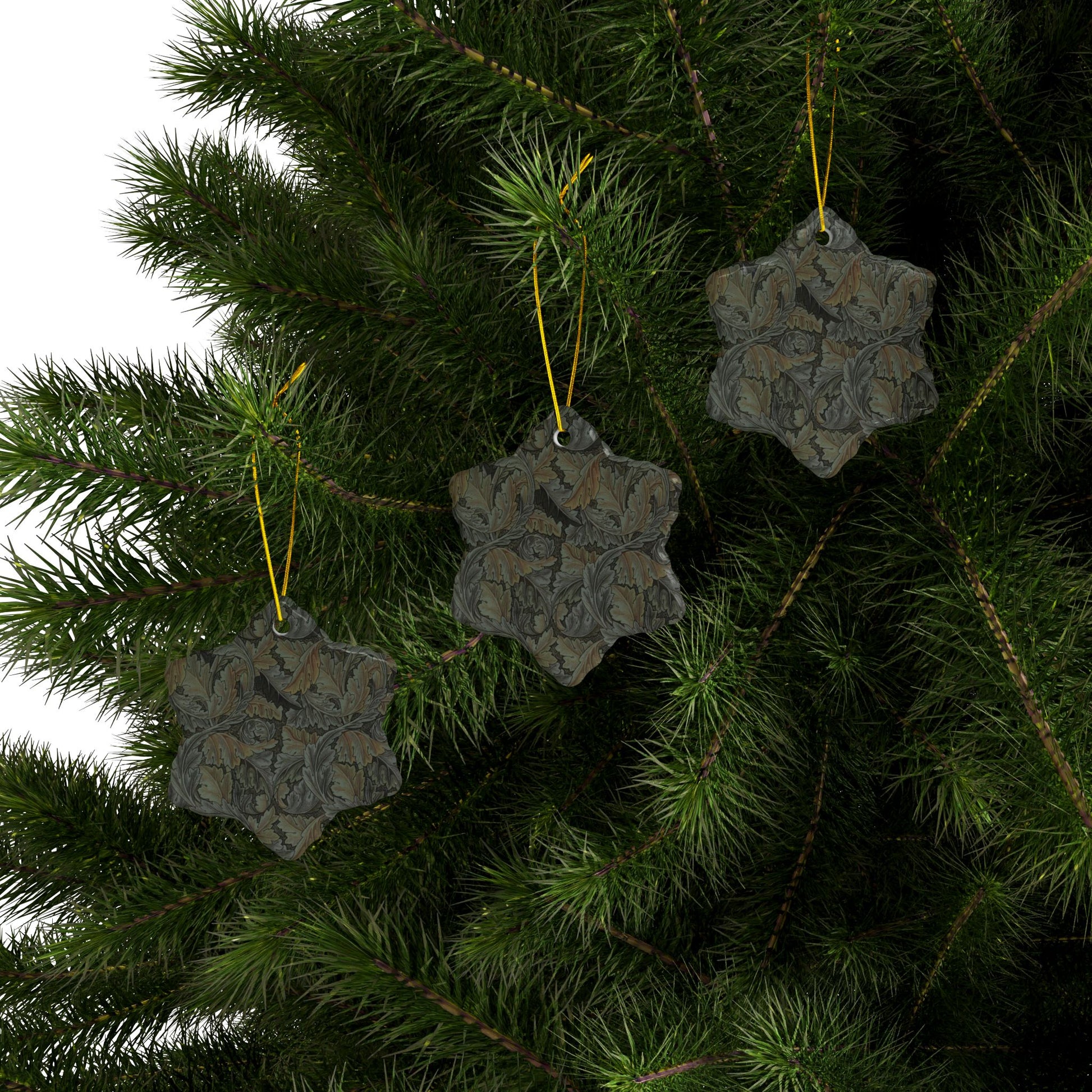 christmas-ornaments-william-morris-acanthus-grey-1-3-5-10-37