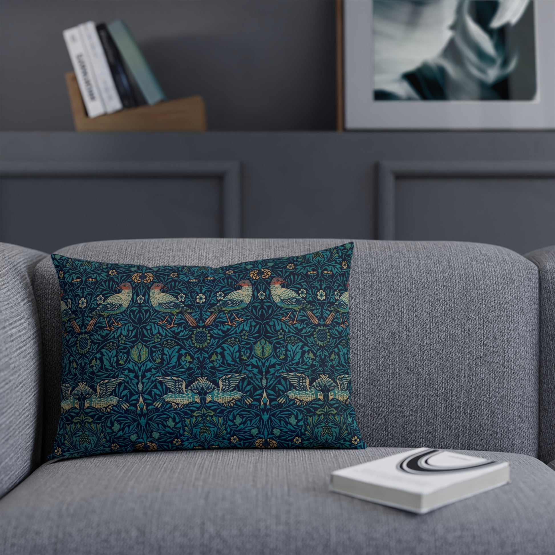 william-morris-cushion-and-cushion-cover-blue-bird-tapestry-collection-14