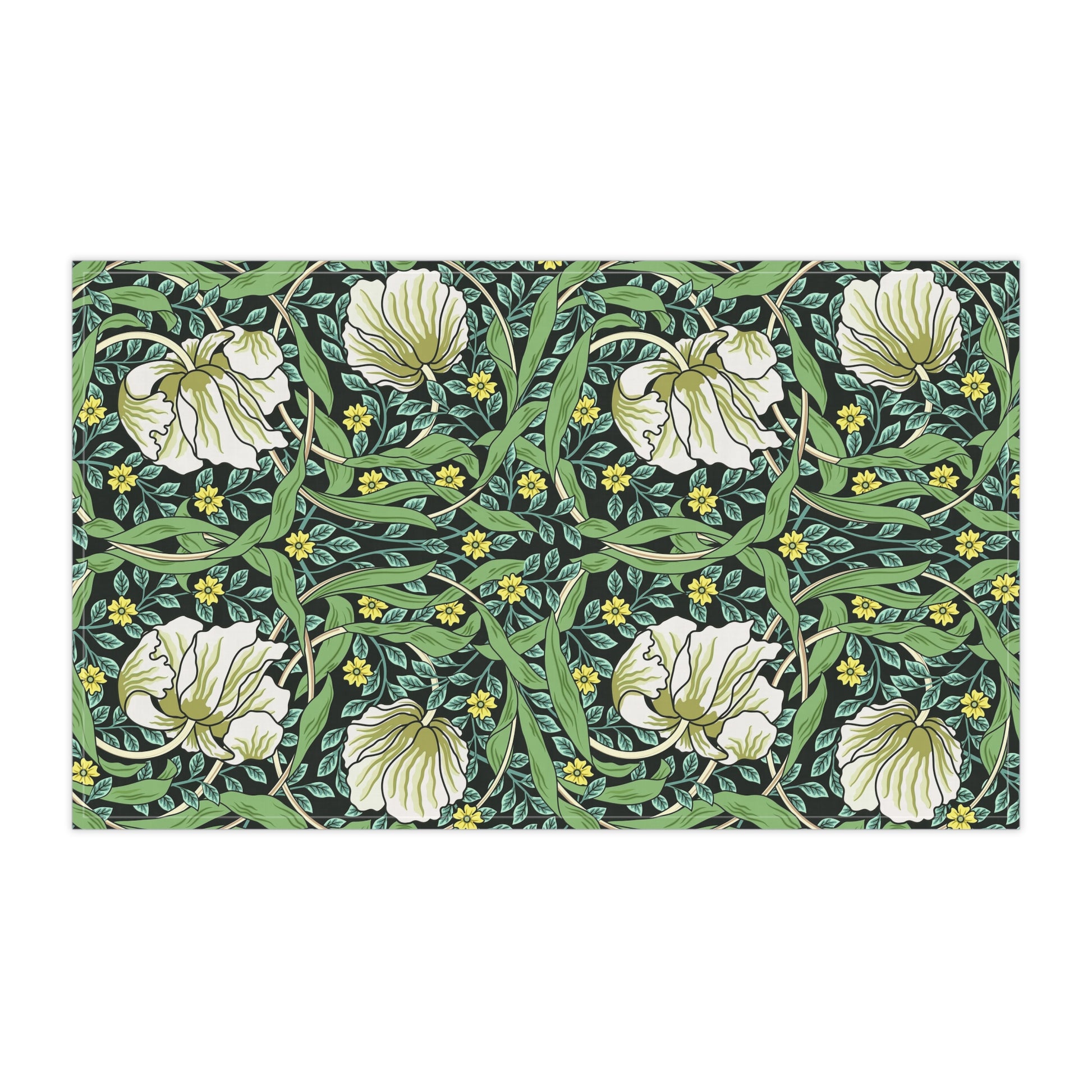 william-morris-co-kitchen-tea-towel-pimpernel-collection-green-4