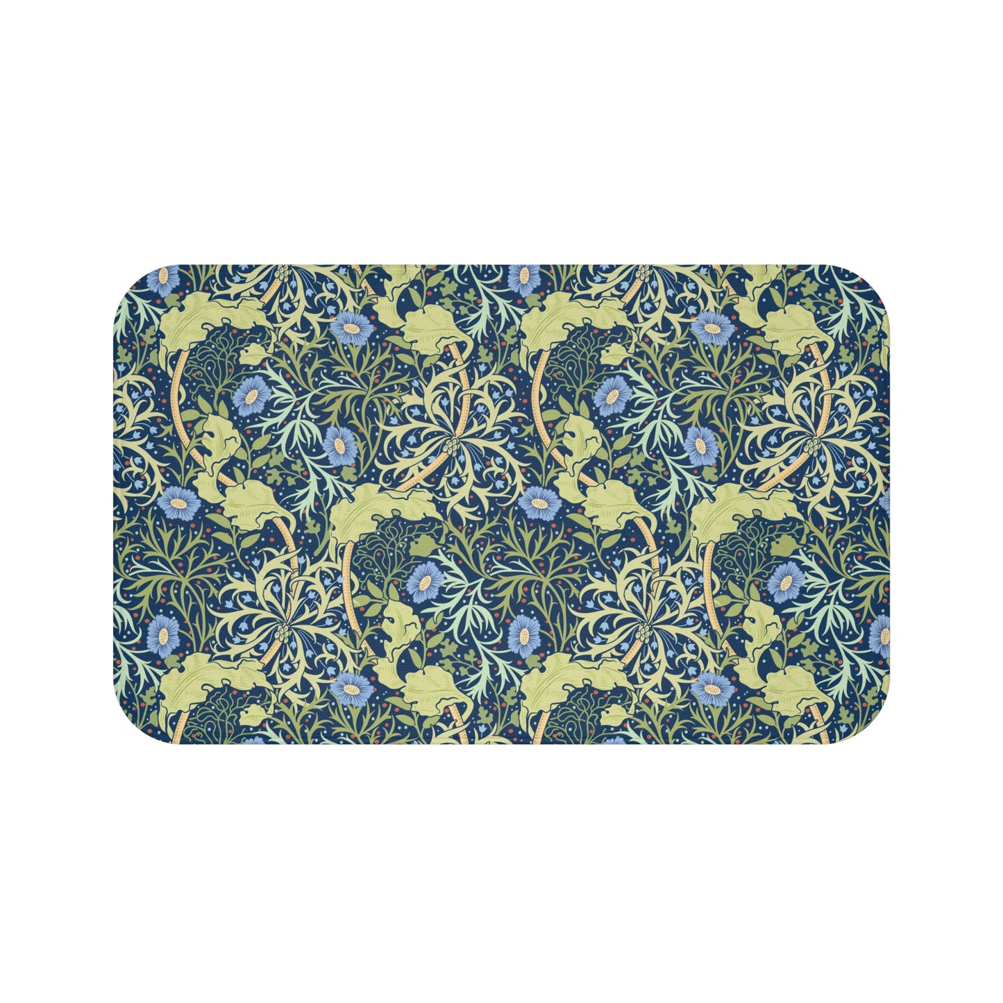 bath-mat-william-morris-seaweed-collection-blue-flower-3