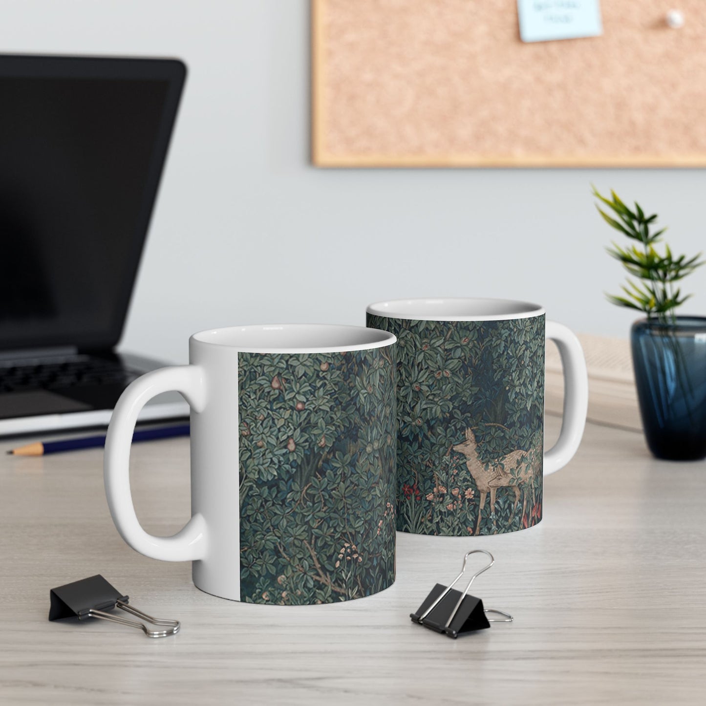 Ceramic Mug inspired by William Morris -