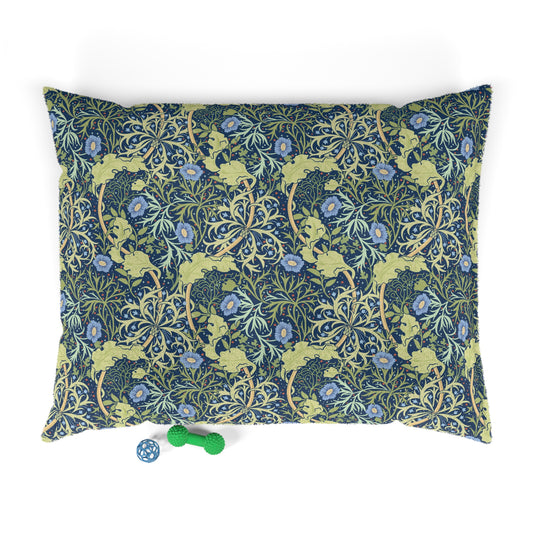 william-morris-co-pet-bed-seaweed-collection-blue-flowers-1