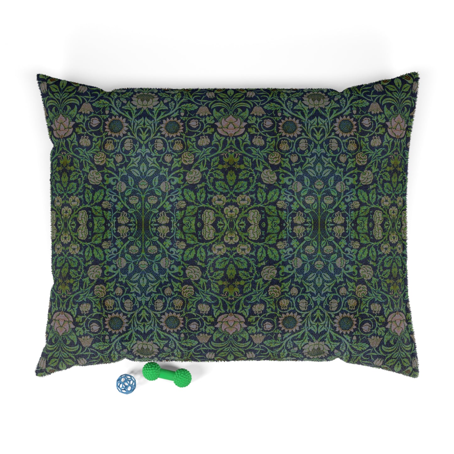 william-morris-co-pet-bed-violet-and-columbine-collection-green-1