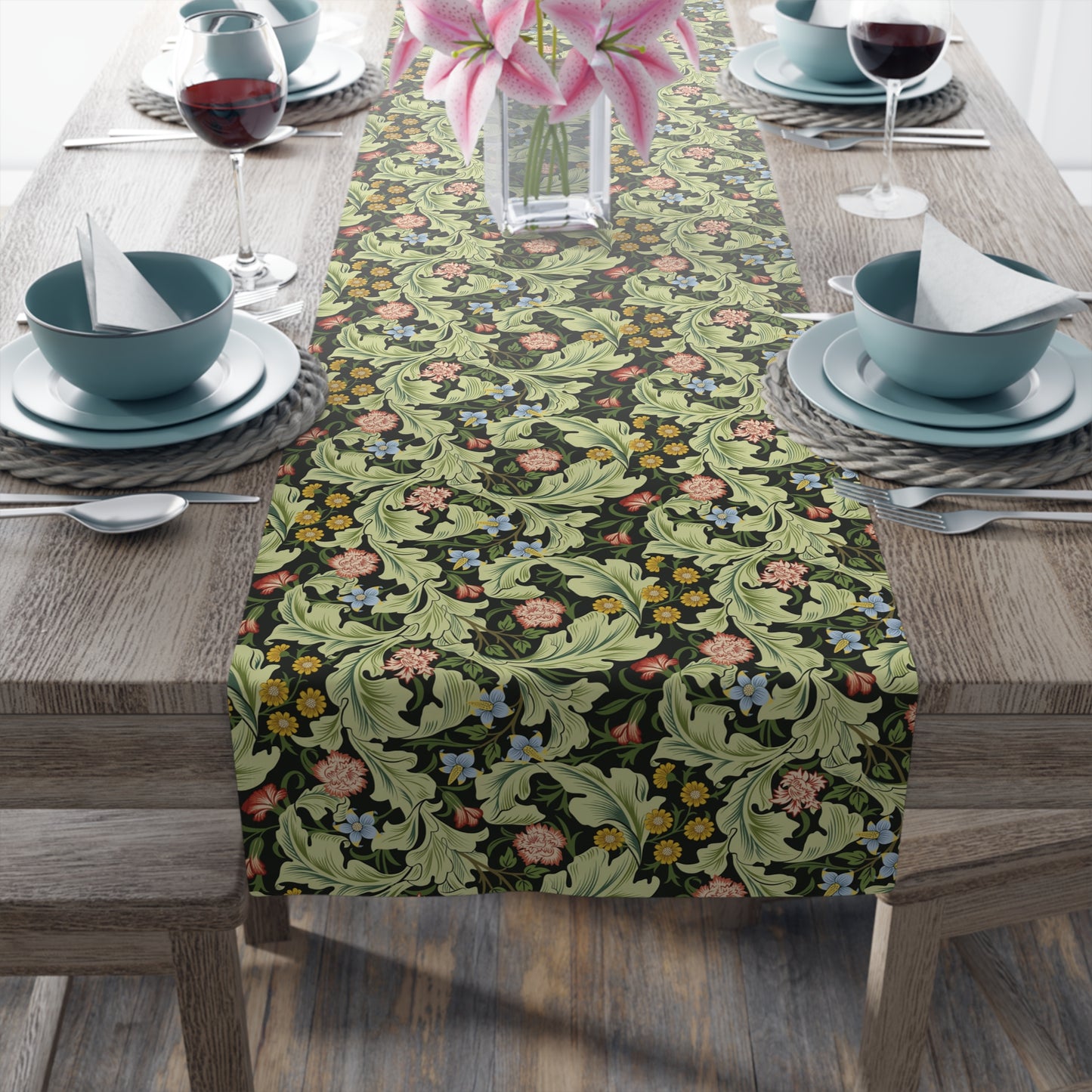 william-morris-co-table-runner-leicester-collection-green-5