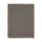 Woven Cotton Blanket inspired by William Morris - Flower Garden Collection