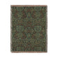Woven Cotton Blanket inspired by William Morris - Flower Garden Collection