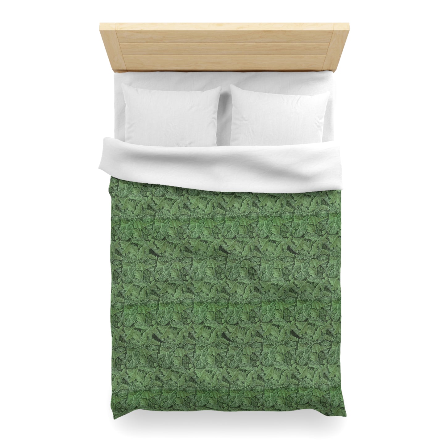 Duvet Cover inspired by William Morris - Acanthus Collection (Green)