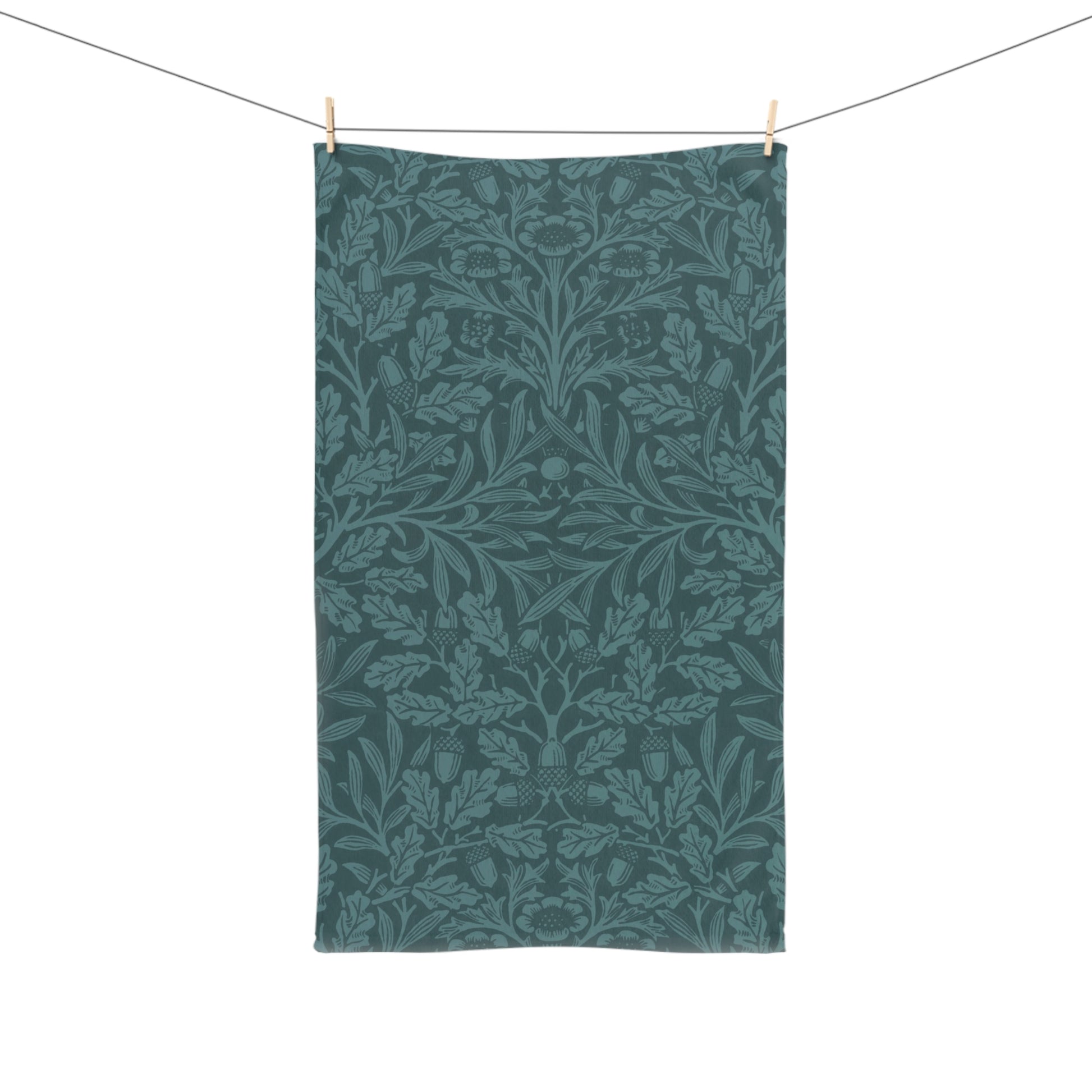 bathroom-hand-towel-william-morris-acorns-oak-leaves-teal-5