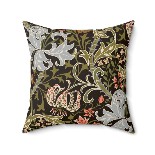 william-morris-co-faux-suede-cushion-golden-lily-collection-midnight-1