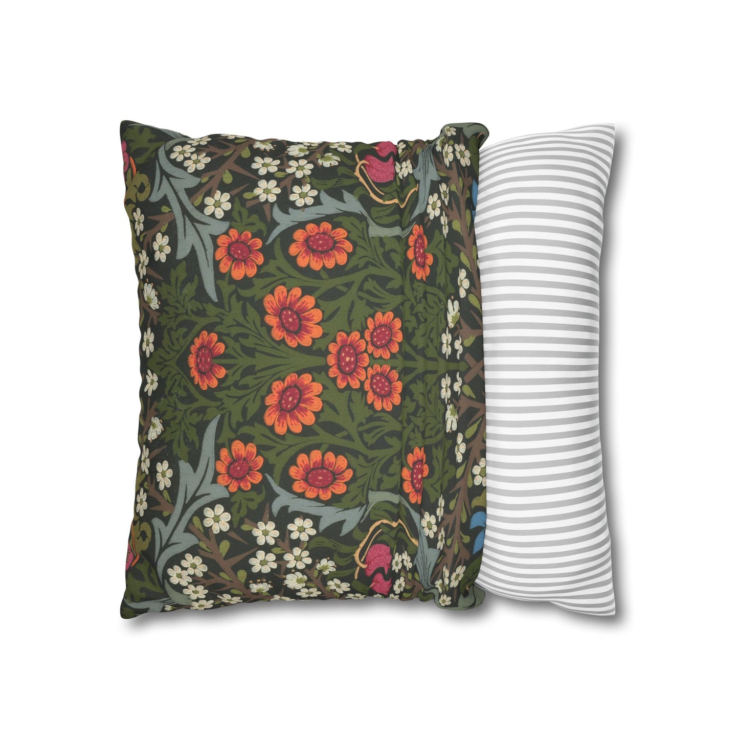 Cushion Cover inspired by William Morris - Blackthorn Collection