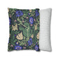 Faux Suede Cushion Cover inspired by William Morris - Compton Collection (Bluebell Cottage)