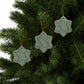 Ceramic Christmas Ornaments inspired by William Morris - Marigold Collection - Double Sided Print: 1pc, 3pcs, 5pcs, 10pcs