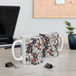 Ceramic Mug inspired by William Morris - Leicester Collection (Royal)