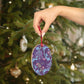 Wooden Christmas Ornaments inspired by William Morris -